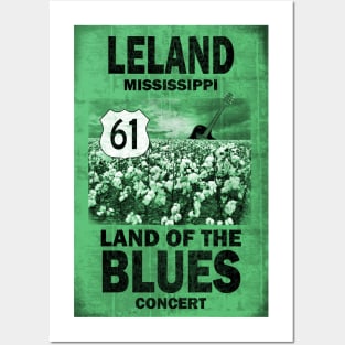 Leland Mississippi Blues Posters and Art